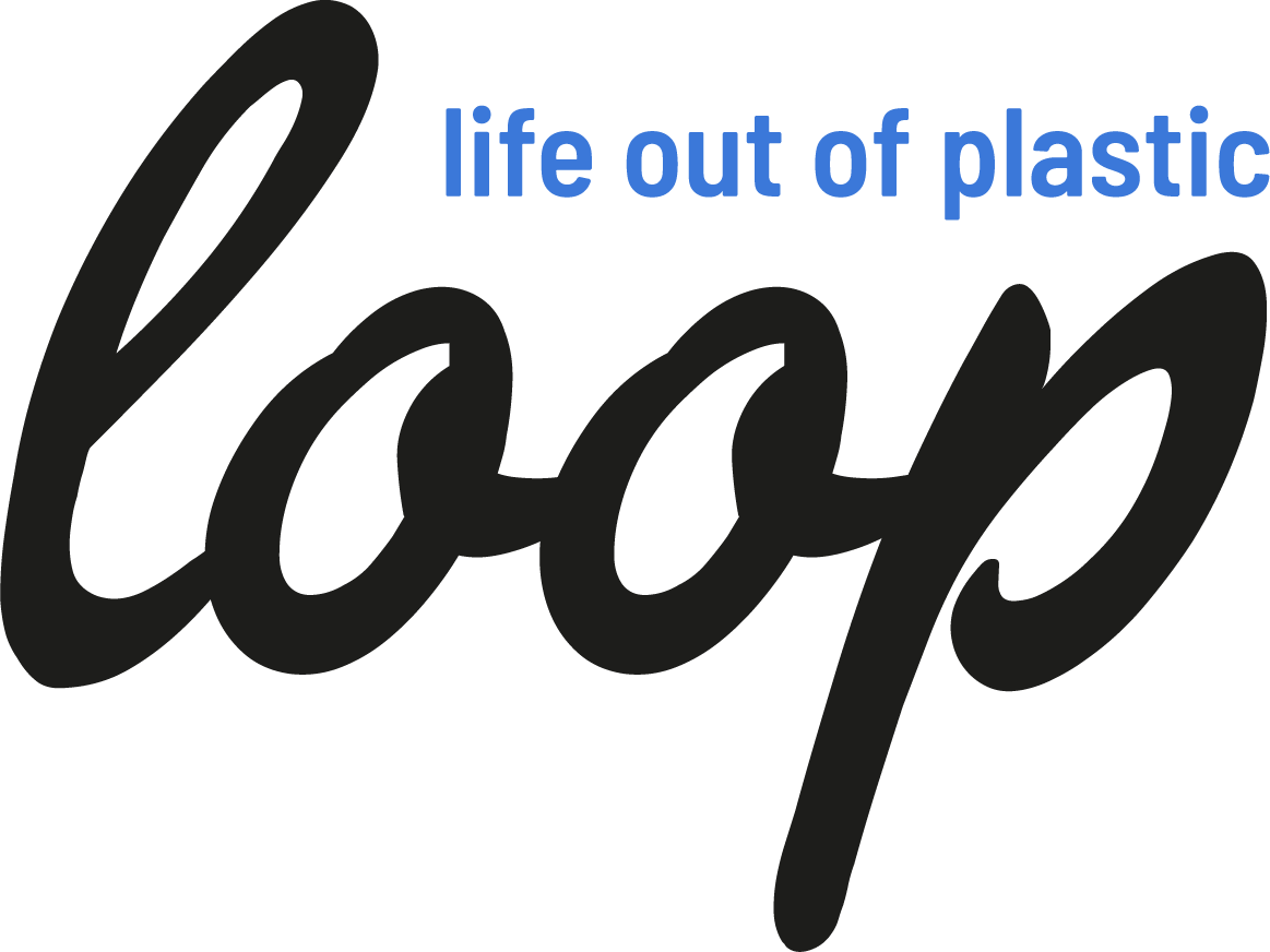 Logo de Loop Acronyme de "Life Out Of Plastic"